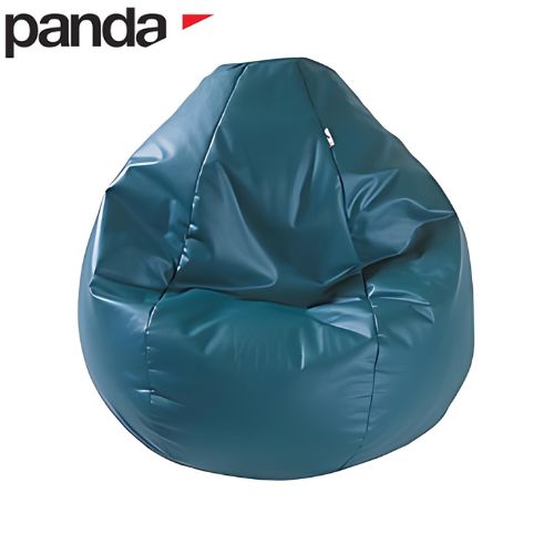 Standard Round Poufe Bean Bag | Leather Look Adult Beanbag South