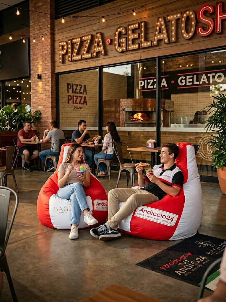 Custom Branded Commercial Bean Bags for Restaurants & Hospitality